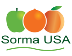 2021 Sorma USA Fruit Logo Clear